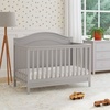 image:imageDavinci Charlie 4in1 Convertible Baby Crib  GREENGUARD Gold Certified Convertible Crib to Toddler Bed Daybed FullSize Wooden Bed and Durable  4 Adjustable Mattress Heights  GreyGrey