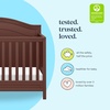 image:imageDavinci Charlie 4in1 Convertible Baby Crib  GREENGUARD Gold Certified Convertible Crib to Toddler Bed Daybed FullSize Wooden Bed and Durable  4 Adjustable Mattress Heights  GreyCrimson