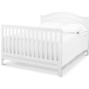 image:imageDavinci Charlie 4in1 Convertible Crib  GREENGUARD Gold Certified  Converts from Baby Crib to Toddler Bed Daybed and FullSize Bed Effortlessly  4 Adjustable Heights  Wooden White Baby Bed