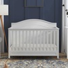 image:imageDavinci Charlie 4in1 Convertible Crib  GREENGUARD Gold Certified  Converts from Baby Crib to Toddler Bed Daybed and FullSize Bed Effortlessly  4 Adjustable Heights  Wooden White Baby Bed