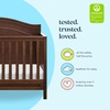 image:imageDavinci Charlie 4in1 Convertible Crib GREENGUARD Certified Honey  Converts to Toddler Bed Daybed FullSize Bed 4 Adjustable Mattress Heights Conversion Kits Sold Separately Easy AssemblyEspresso