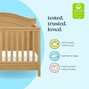 image:imageDavinci Charlie 4in1 Convertible Crib GREENGUARD Certified Honey  Converts to Toddler Bed Daybed FullSize Bed 4 Adjustable Mattress Heights Conversion Kits Sold Separately Easy AssemblyHoney