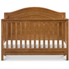 image:imageDavinci Charlie 4in1 Convertible Crib GREENGUARD Certified Honey  Converts to Toddler Bed Daybed FullSize Bed 4 Adjustable Mattress Heights Conversion Kits Sold Separately Easy AssemblyChestnut
