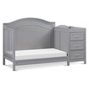 image:imageDavinci Charlie 4in1 Convertible Mini Crib and Changer Combo in White Greenguard Gold CertifiedGrey