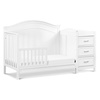 image:imageDavinci Charlie 4in1 Convertible Mini Crib and Changer Combo in White Greenguard Gold CertifiedWhite