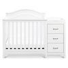 image:imageDavinci Charlie 4in1 Convertible Mini Crib and Changer Combo in White Greenguard Gold CertifiedWhite