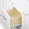 image:imageDavinci Charlie 4in1 Convertible Mini Crib and Changer Combo in White Greenguard Gold CertifiedWhite