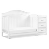 image:imageDavinci Charlie 4in1 Convertible Mini Crib and Changer Combo in White Greenguard Gold CertifiedWhite