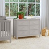 image:imageDavinci Charlie 6Drawer Double Dresser in WhiteGrey