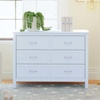 image:imageDavinci Charlie 6Drawer Double Dresser in WhitePowder Blue