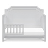 image:imageDavinci Chloe Regency 4in1 Convertible Crib GREENGUARD Certified White  Baby Crib Convertible to Toddler Bed Daybed FullSize Bed 4 Adjustable Mattress Heights Conversion KIts Sold SeparatelyFog Grey