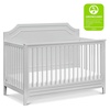 image:imageDavinci Chloe Regency 4in1 Convertible Crib GREENGUARD Certified White  Baby Crib Convertible to Toddler Bed Daybed FullSize Bed 4 Adjustable Mattress Heights Conversion KIts Sold SeparatelyFog Grey