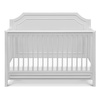 image:imageDavinci Chloe Regency 4in1 Convertible Crib GREENGUARD Certified White  Baby Crib Convertible to Toddler Bed Daybed FullSize Bed 4 Adjustable Mattress Heights Conversion KIts Sold SeparatelyFog Grey