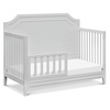 image:imageDavinci Chloe Regency 4in1 Convertible Crib GREENGUARD Certified White  Baby Crib Convertible to Toddler Bed Daybed FullSize Bed 4 Adjustable Mattress Heights Conversion KIts Sold SeparatelyFog Grey