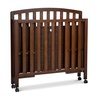 image:imageDavinci Dylan 3in1 Convertible Portable Mini Crib Espresso  GREENGUARD Gold Certified  Folding Baby Crib With Wheels 4 Adjustable Mattress Heights Conversion Kit Sold SeparatelyEspresso