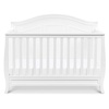 image:imageDavinci Emmett 4in1 Convertible Crib  GREENGUARD Gold Certified  Converts from Baby Crib to Toddler Bed Daybed and FullSize Bed Effortlessly  4 Adjustable Heights  Wooden White Crib  Wooden Crib Convertible to Toddler Bed Daybed amp Full Bed  4 Adjustable Mattress Positions  Conversion Kits Sold SeparatelyWhite