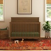 image:imageDavinci Frem 4in1 Convertible Baby Crib GREENGUARD Certified Walnut  Converts to Toddler Bed amp Daybed amp FullSize Bed  4 Adjustable Mattress Heights  Conversion Kit Sold Separately
