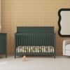 image:imageDavinci Frem 4in1 Convertible Crib GREENGUARD Certified Forest Green  Converts to Toddler Bed Daybed amp FullSize Bed  4 Adjustable Mattress Heights  Conversion Kits Sold Separately