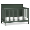 image:imageDavinci Frem 4in1 Convertible Crib GREENGUARD Certified Forest Green  Converts to Toddler Bed Daybed amp FullSize Bed  4 Adjustable Mattress Heights  Conversion Kits Sold Separately