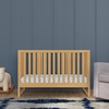 image:imageDavinci Hunter 3in1 Convertible Baby Crib  GREENGUARD Gold Certified  Wood Baby Crib Convertible to Toddler Bed amp Daybed  Brown Crib w 4 Adjustable Heights  Easy Assembly Crib to Bed  Honey  Converts to Toddler Bed amp Daybed  4 Adjustable Mattress Heights  Conversion Kits Sold Separately  Easy to AssembleHoney