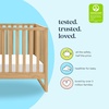 image:imageDavinci Hunter 3in1 Convertible Baby Crib  GREENGUARD Gold Certified  Wood Baby Crib Convertible to Toddler Bed amp Daybed  Brown Crib w 4 Adjustable Heights  Easy Assembly Crib to Bed  Honey  Converts to Toddler Bed amp Daybed  4 Adjustable Mattress Heights  Conversion Kits Sold Separately  Easy to AssembleHoney