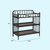 image:imageDavinci Jenny Lind Changing Table with Pad in WhiteEbony
