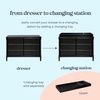 image:imageDavinci Jenny Lind Spindle 6Drawer Dresser in EbonyEbony