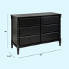image:imageDavinci Jenny Lind Spindle 6Drawer Dresser in EbonyEbony