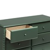 image:imageDavinci Jenny Lind Spindle 6Drawer Dresser in EbonyForest Green