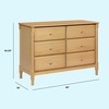image:imageDavinci Jenny Lind Spindle 6Drawer Dresser in EbonyHoney