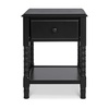 image:imageDavinci Jenny Lind Spindle Nightstand in EbonyEbony