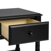 image:imageDavinci Jenny Lind Spindle Nightstand in EbonyEbony