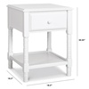 image:imageDavinci Jenny Lind Spindle Nightstand in EbonyWhite