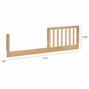 image:imageDavinci Jenny Lind Toddler Bed Conversion Kit M3199 in Blush PinkHoney