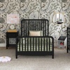 image:imageDavinci Jenny Lind TwinBed with Wood Spindle Posts in EbonyMattress Support Slats IncludedEbony