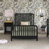 image:imageDavinci Jenny Lind TwinBed with Wood Spindle Posts in EbonyMattress Support Slats IncludedEbony