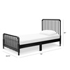 image:imageDavinci Jenny Lind TwinBed with Wood Spindle Posts in EbonyMattress Support Slats IncludedEbony