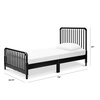 image:imageDavinci Jenny Lind TwinBed with Wood Spindle Posts in EbonyMattress Support Slats IncludedEbony