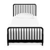image:imageDavinci Jenny Lind TwinBed with Wood Spindle Posts in EbonyMattress Support Slats IncludedEbony