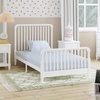image:imageDavinci Jenny Lind TwinBed with Wood Spindle Posts in EbonyMattress Support Slats IncludedWhite