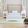 image:imageDavinci Jenny Lind TwinBed with Wood Spindle Posts in EbonyMattress Support Slats IncludedWhite