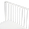 image:imageDavinci Jenny Lind TwinBed with Wood Spindle Posts in EbonyMattress Support Slats IncludedWhite