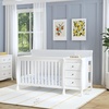 image:imageDavinci Kalani 4in1 Convertible Crib amp Changer Combo Gray  GREENGUARD Gold Certified Converts to Toddler Bed Daybed amp FullSize Bed 4 Adjustable Mattress Heights Easy to AssembleWhite
