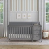 image:imageDavinci Kalani 4in1 Convertible Crib amp Changer Combo Gray  GREENGUARD Gold Certified Converts to Toddler Bed Daybed amp FullSize Bed 4 Adjustable Mattress Heights Easy to AssembleGrey