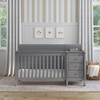 image:imageDavinci Kalani 4in1 Convertible Crib amp Changer Combo Gray  GREENGUARD Gold Certified Converts to Toddler Bed Daybed amp FullSize Bed 4 Adjustable Mattress Heights Easy to AssembleGrey