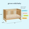 image:imageDavinci Margot 3in1 Convertible Crib in Honey GREENGUARD Gold CertifiedHoney