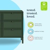 image:imageDavinci Margot 6Drawer Dresser in Forest Green GREENGUARD Gold CertifiedForest Green