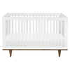 image:imageDavinci Marley 3in1 Convertible Baby Crib Walnut  GREENGUARD Gold Certified FSC Certified Converts to Toddler Bed amp Daybed 4 Adjustable Mattress Heights  Easy AssemblyWhite and Walnut