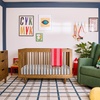 image:imageDavinci Marley 3in1 Convertible Baby Crib Walnut  GREENGUARD Gold Certified FSC Certified Converts to Toddler Bed amp Daybed 4 Adjustable Mattress Heights  Easy AssemblyWalnut
