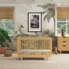 image:imageDavinci Marley 3in1 Convertible Baby Crib Walnut  GREENGUARD Gold Certified FSC Certified Converts to Toddler Bed amp Daybed 4 Adjustable Mattress Heights  Easy AssemblyHoney